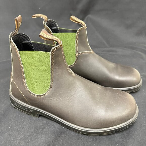 Blundstone Footwear Water Resistant Chelsea Men\'s Boot - Size 11 - Brown/Olive main image 6
